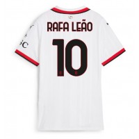 Maglie da calcio AC Milan Rafael Leao #10 Seconda Maglia Femminile 2024-25 Manica Corta